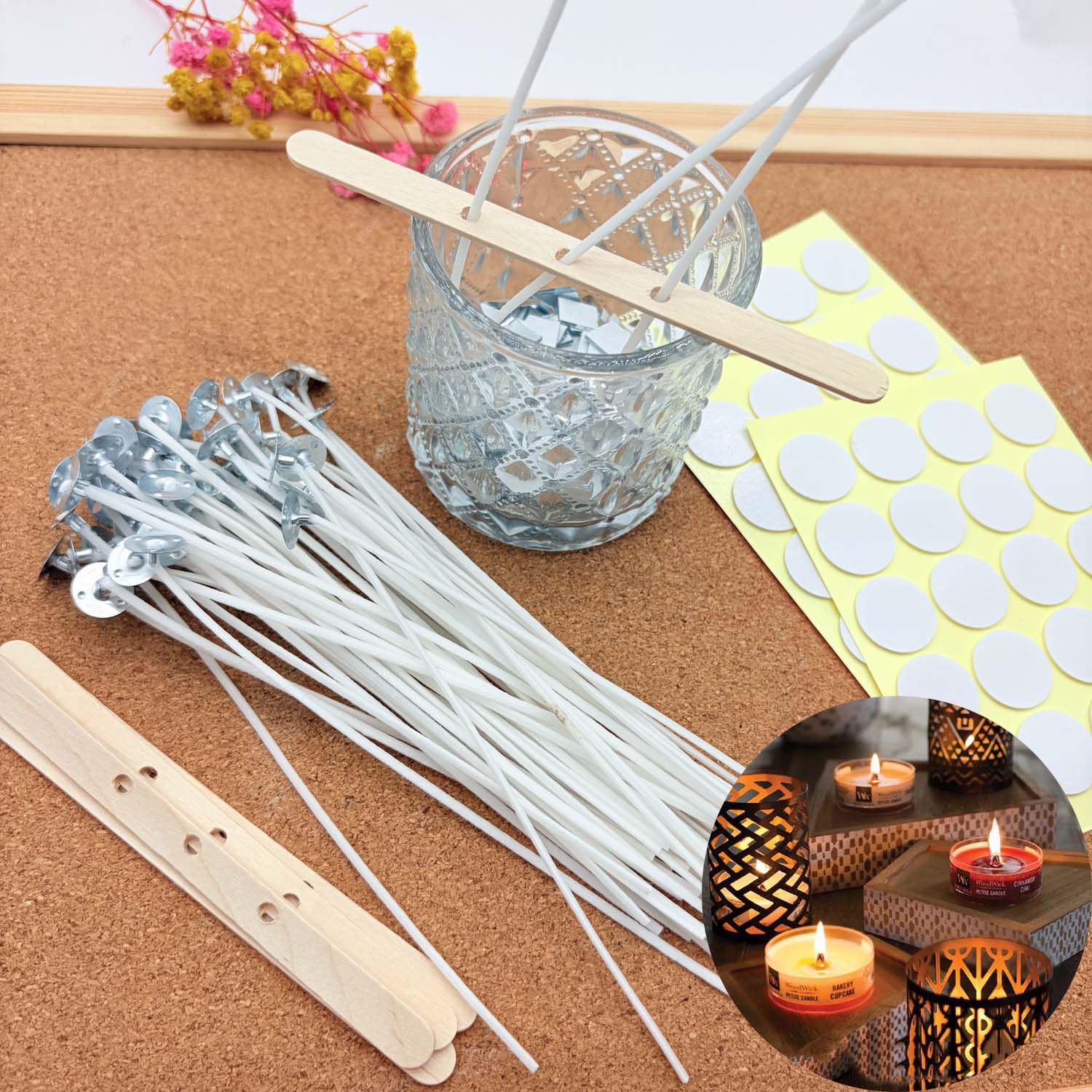 Candle Making Kit - 1 CONJUNTO de Kits DIY para