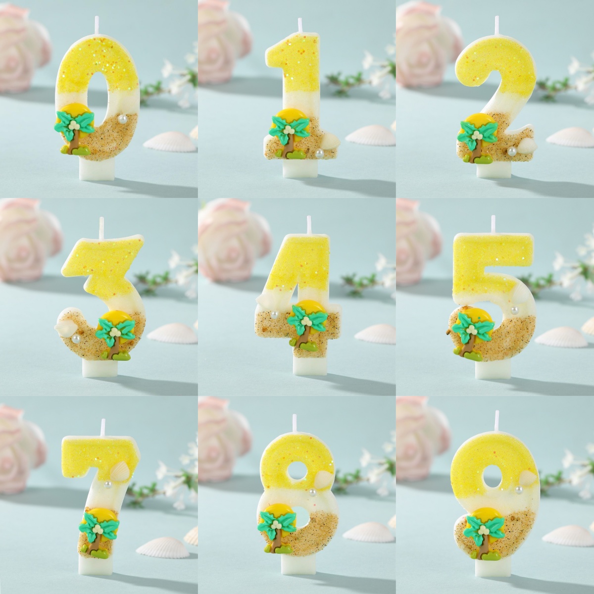 Paraffin Wax - Nova Vela de Aniversário em Formato