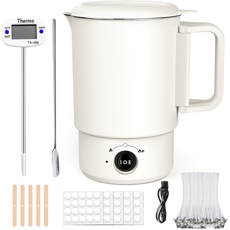 Candle Making Kit - Kit de panela elétrica para derreter