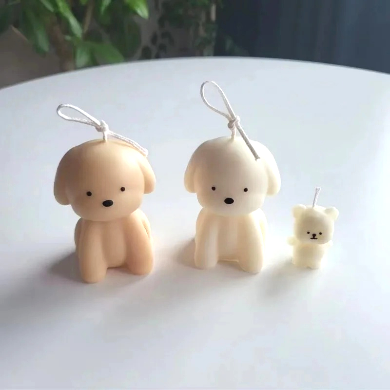 Candle Making Kit - 3d filhote de cachorro vela perfumada