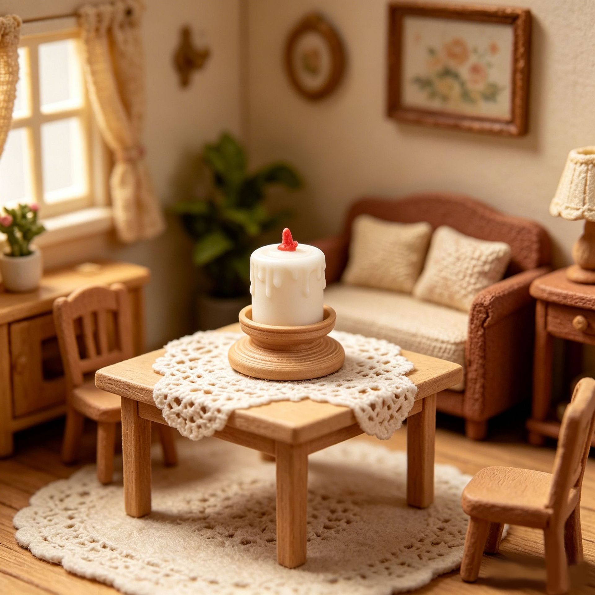 Candle Wax Scale - Conjunto de 3 Suportes de Velas