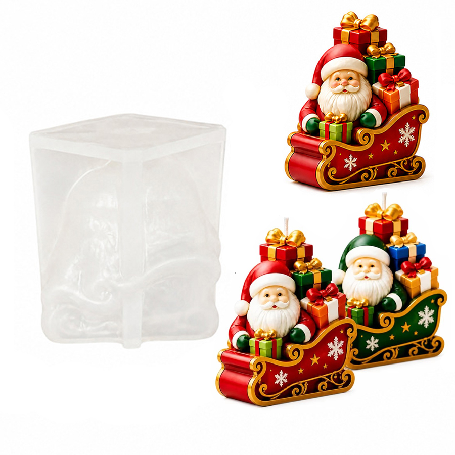 Candle Containers - Molde de silicone para velas com
