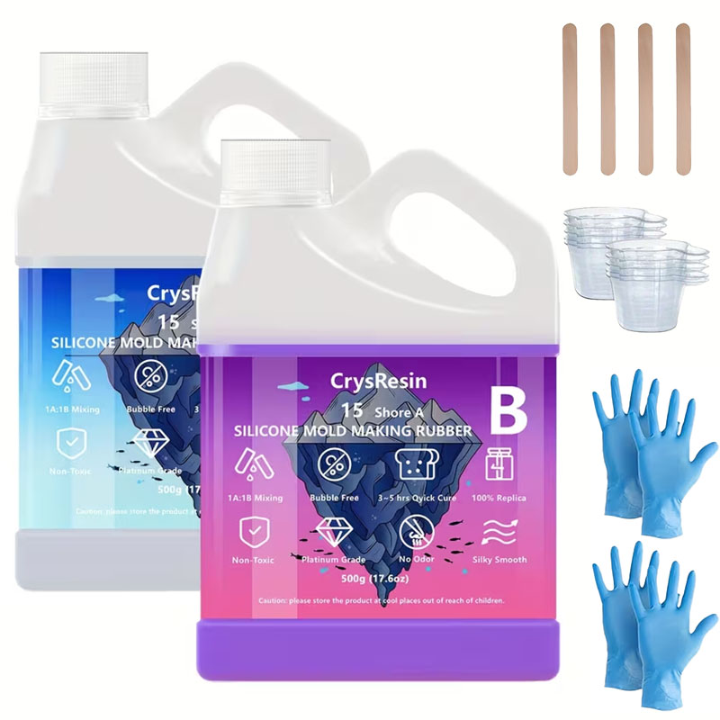 500ml 2 Frascos de Silicone Lí - Candle Molds avaliação e preço