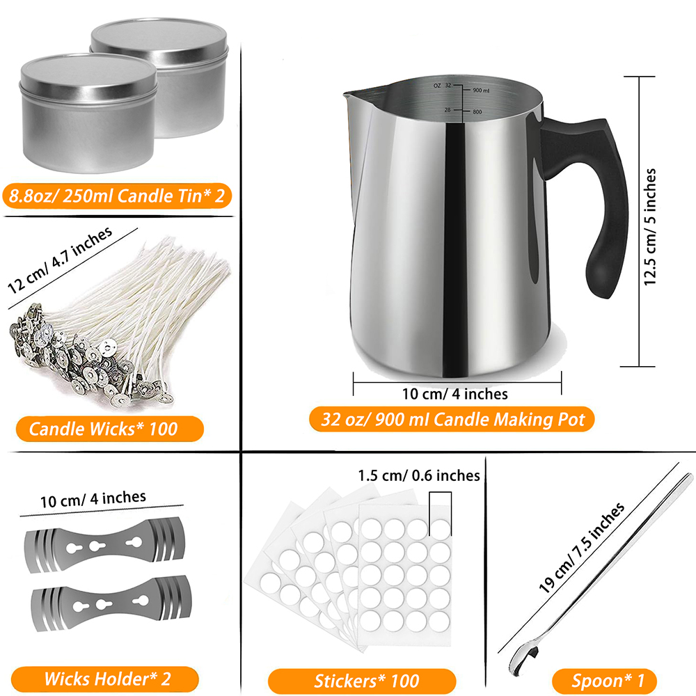 Kit inicial para fazer velas,  - Candle Making Kit avaliação e preço