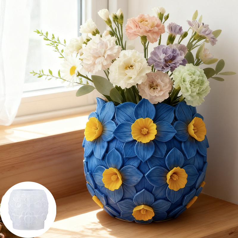Molde de Silicone 3D para Vaso - Candle Containers avaliação e preço