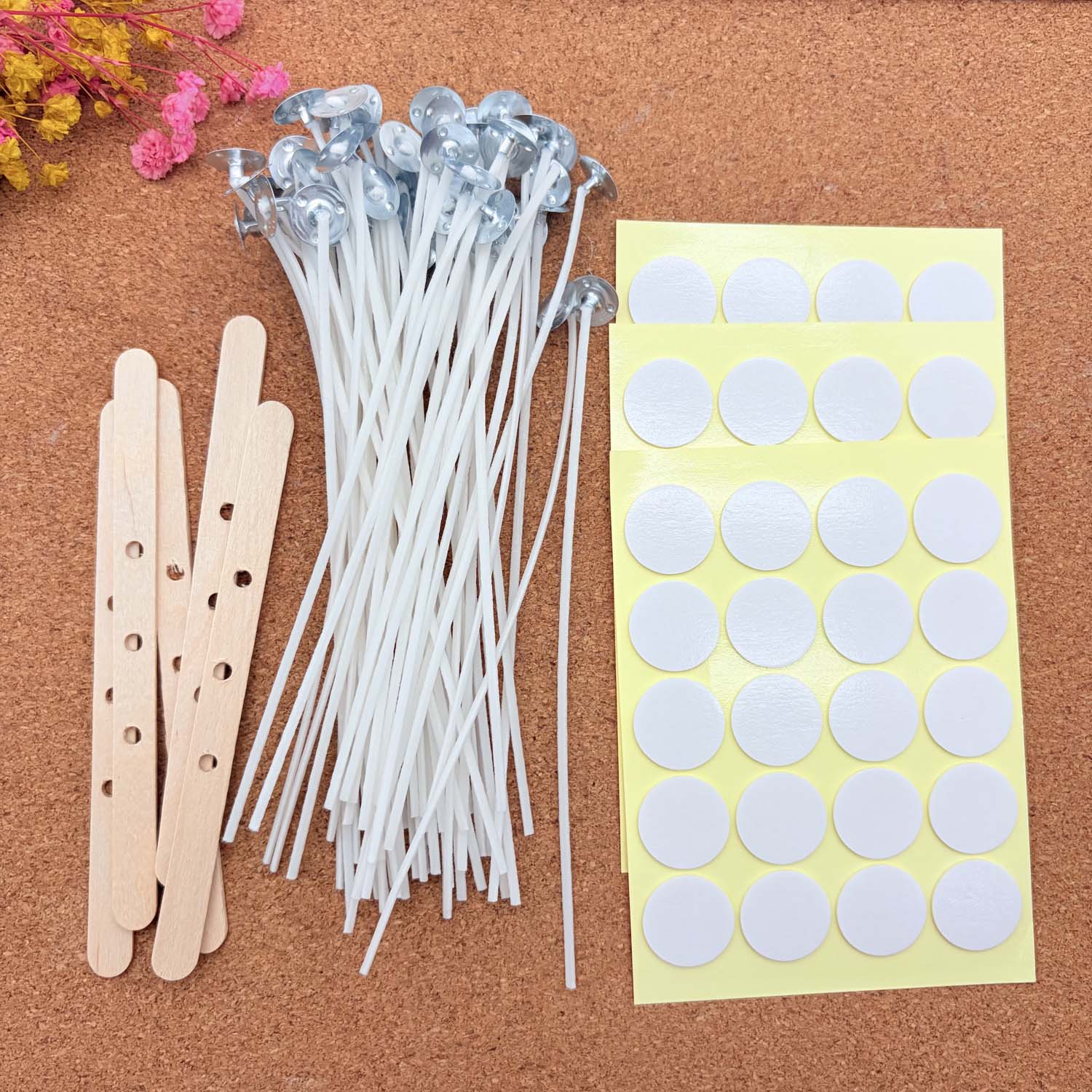 1 CONJUNTO de Kits DIY para Fa - Candle Making Kit avaliação e preço