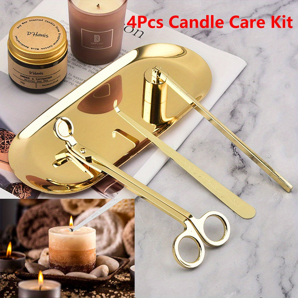 4 pçs/set kit de cuidados com  - Candle Wick avaliação e preço