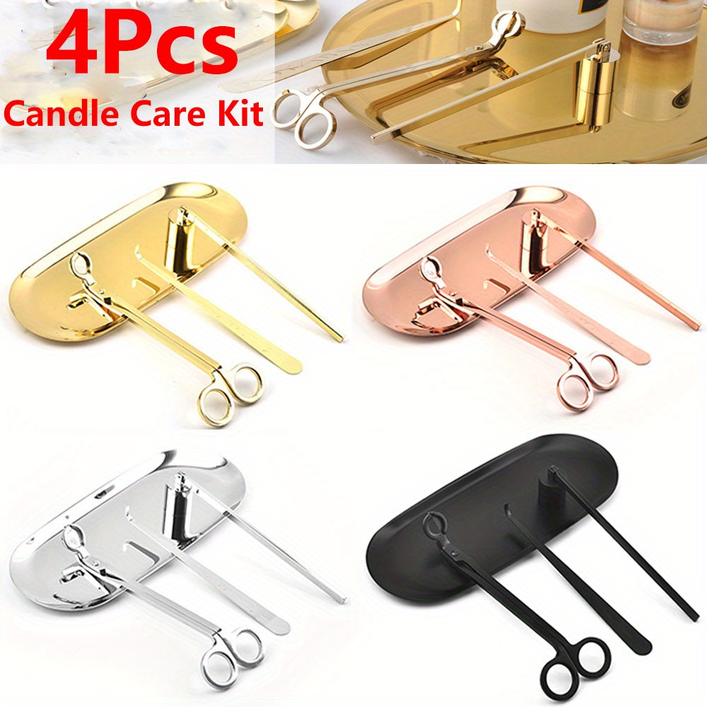 4 pçs/set kit de cuidados com  - Candle Wick avaliação e preço