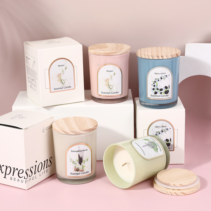 Vela perfumada com tampa de ma - Candle Fragrance avaliação e preço