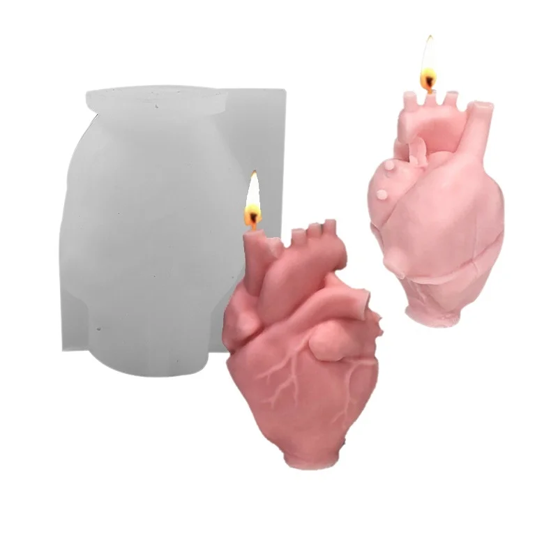 Diy coração humano moldes de v - Candle Making Kit avaliação e preço