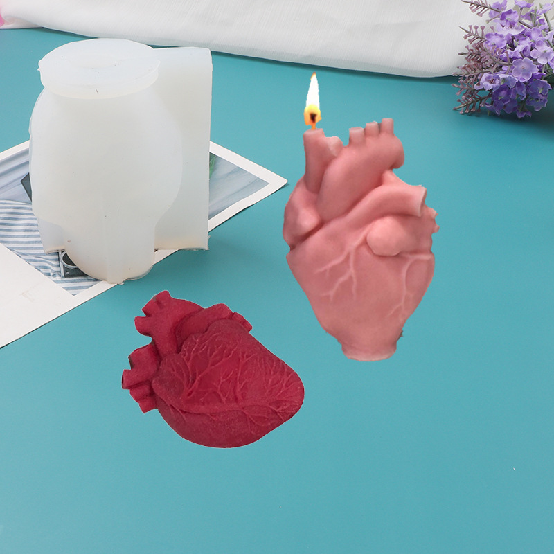Diy coração humano moldes de v - Candle Making Kit avaliação e preço