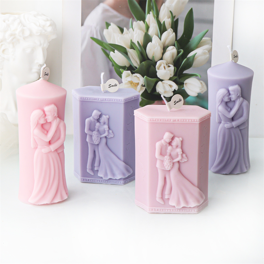 Homem e mulher pilar silicone  - Candle Making Kit avaliação e preço