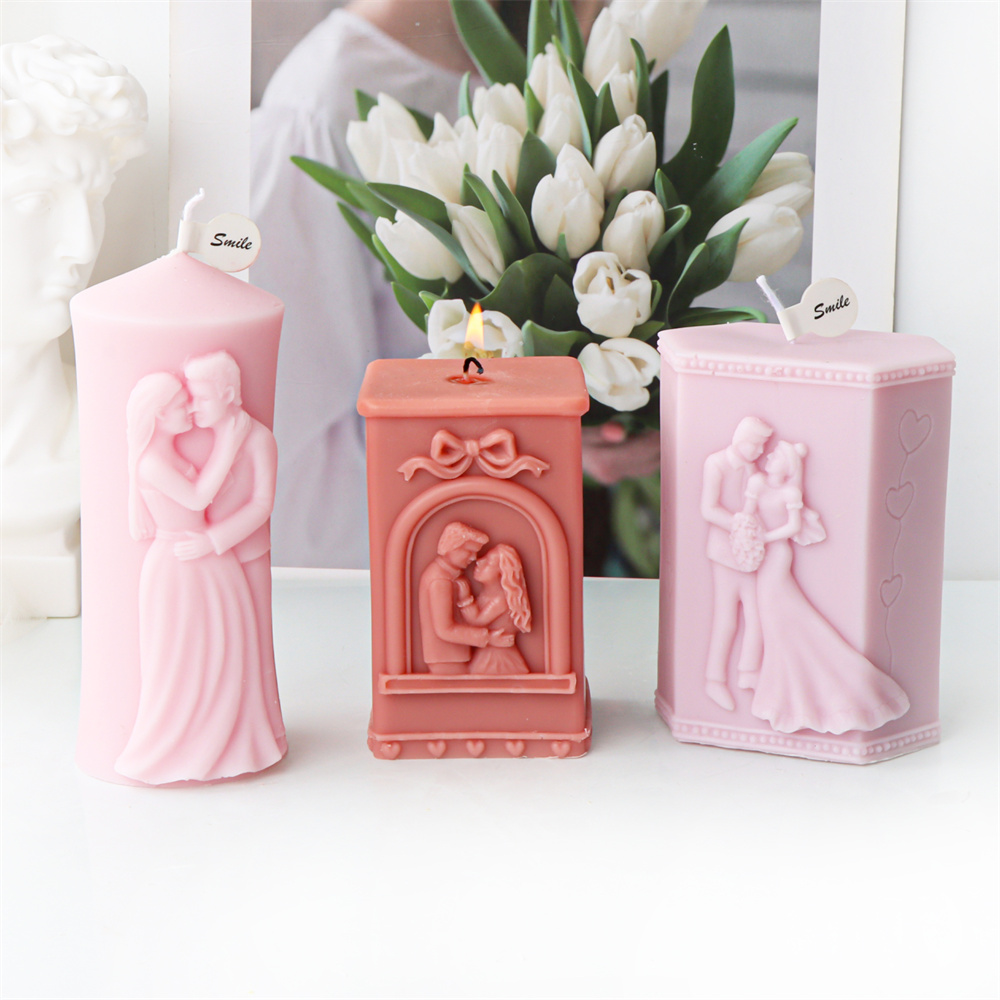 Homem e mulher pilar silicone  - Candle Making Kit avaliação e preço