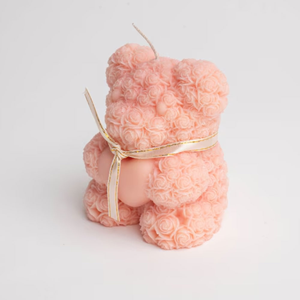 Urso de pelúcia calor rosa sil - Candle Making Kit avaliação e preço