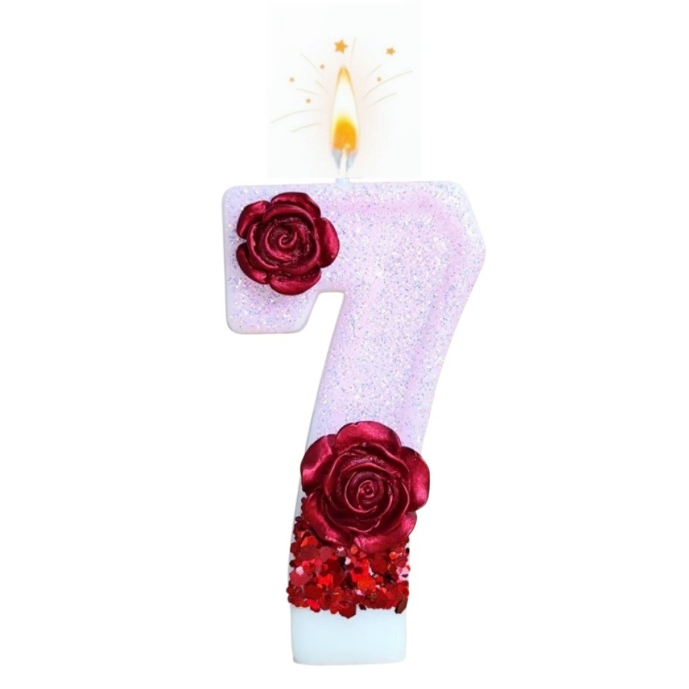 Vela de Aniversário em Forma d - Soy Wax avaliação e preço