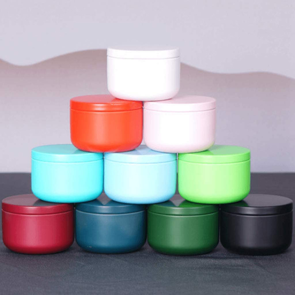 Lata de chá com tampas herméti - Candle Containers avaliação e preço