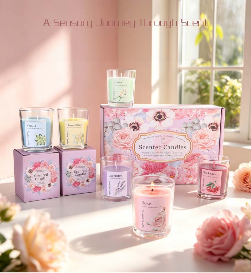 Conjunto de Velas Aromáticas p - Candle Fragrance avaliação e preço